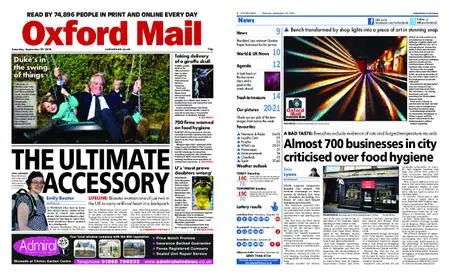 Oxford Mail – September 29, 2018