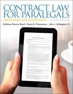 Contract Law for Paralegals: traditional and e-contracts