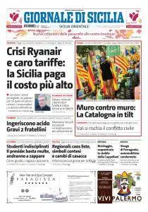 Giornale di Sicilia Sicilia Orientale - 30 Settembre 2017