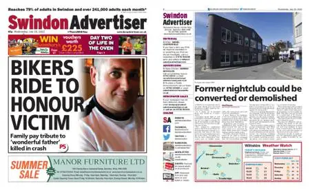 Swindon Advertiser – July 20, 2022