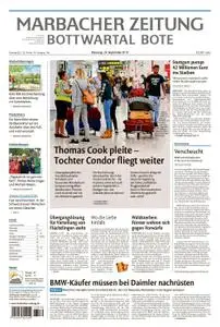 Marbacher Zeitung - 24. September 2019