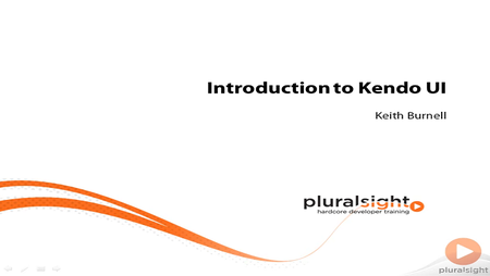 pluralsight - Introduction To Kendo UI