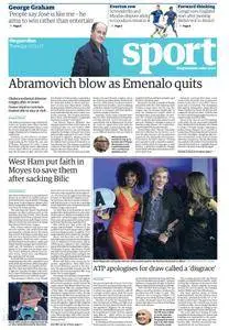 The Guardian Sports supplement  07 November 2017