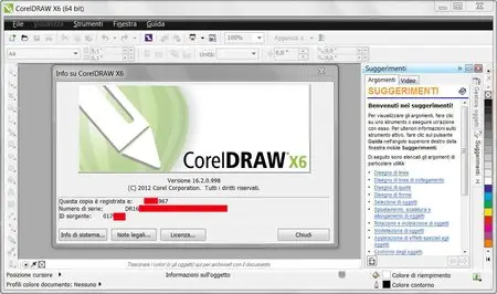 CorelDRAW Graphics Suite X6 16.2.0.998