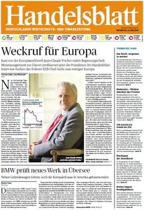 Handelsblatt vom Mittwoch, 14. Mai 2014
