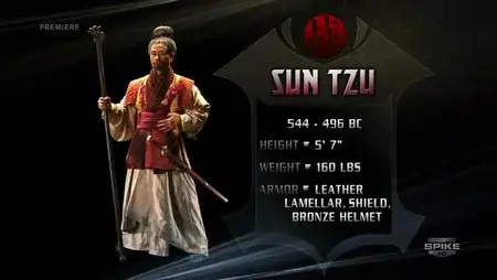 Deadliest Warrior S02E10 (Episode 19). Vlad the Impaler vs. Sun Tzu