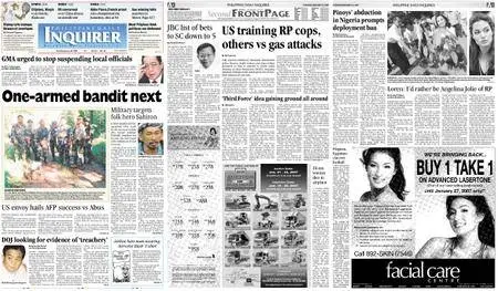 Philippine Daily Inquirer – January 23, 2007
