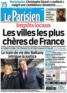 Le Parisien + Journal de Paris du Mercredi 9 Octobre 2013