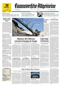 Hannoversche Allgemeine Zeitung - 05.08.2011