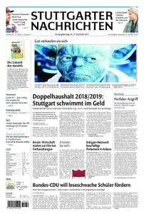 Stuttgarter Nachrichten Blick vom Fernsehturm - 16. Dezember 2017