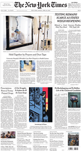 The New York Times – 26 April 2020