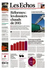 Les Echos Du Vendredi 02 Et Samedi 03 Janvier 2015