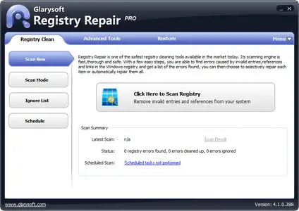 Glarysoft Registry Repair 5.0.1.68