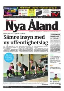 Nya Åland – 17 april 2019