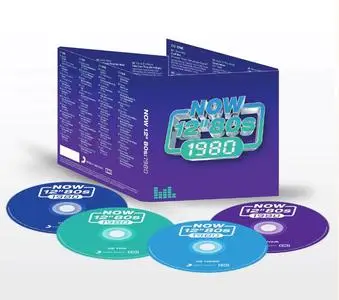 VA - NOW 12" 80S: 1980 (4CD) (2023)