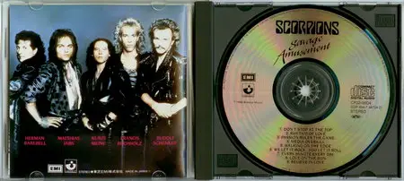 Scorpions - Savage Amusement [Japan, CP32-5604] (1988)