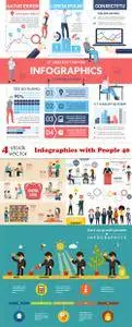 Vectors - Infographics with People 40