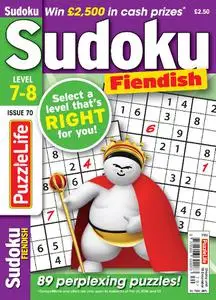 PuzzleLife Sudoku Fiendish – 01 November 2021