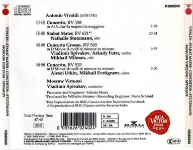 Antonio Vivaldi - Concertos Stabat Mater -  Moscow Virtuosi