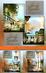 Lovely garden backgrounds