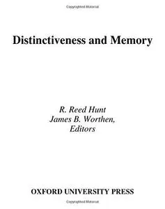 Distinctiveness and Memory