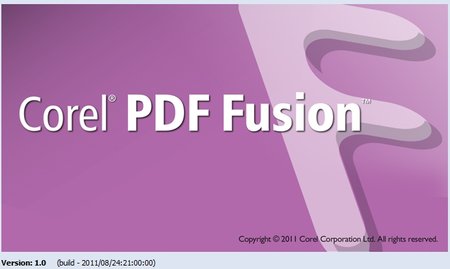 Corel PDF Fusion 1.0 (Build 2011.08.24) Portable