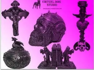 Gotika brushes for Photoshop