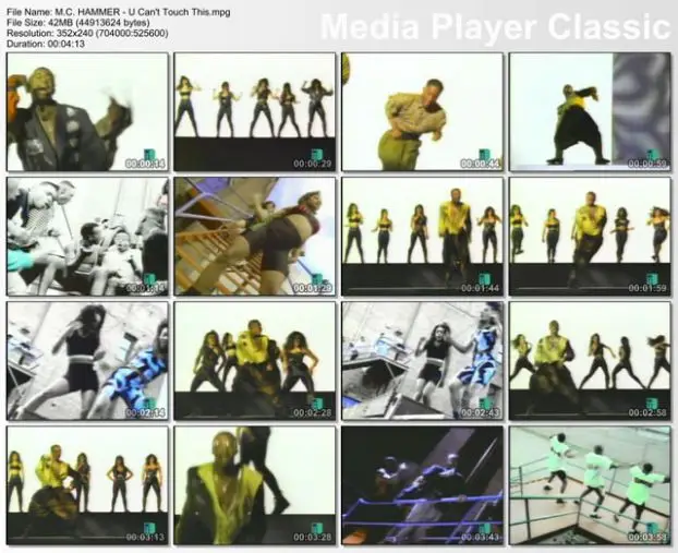 MC HAMMER - U can`t touch this