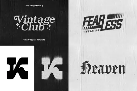Dusty Halftone Print Text Effect for Photoshop
