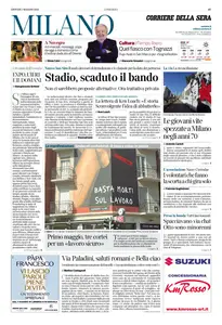 Corriere della Sera Milano - 1 Maggio 2025