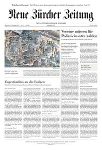 Neue Zürcher Zeitung International - 15 Januar 2025