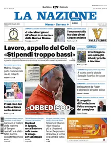 La Nazione Massa Carrara - 30 Aprile 2025
