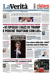 La Verita - 25 Maggio 2025