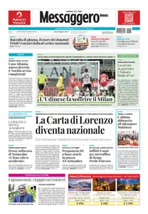 Messaggero Veneto Udine - 20 Ottobre 2024