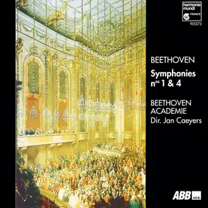 Jan Caeyers, Beethoven Academie - Ludwig van Beethoven: Symphonies Nos. 1 & 4 (1995)