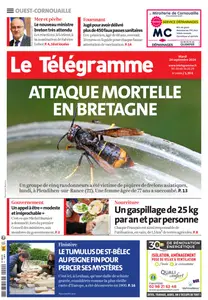 Le Télégramme Ouest Cornouaille - 24 Septembre 2024