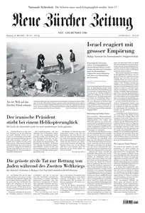 Neue Zuercher Zeitung - 21 Mai 2024