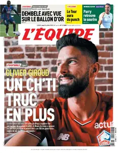 L’equipe du Jeudi 3 Juillet 2025