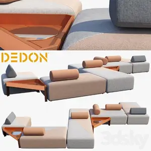 Modular sofa Brixx Dedon
