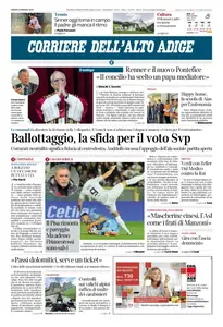 Corriere dell'Alto Adige - 10 Maggio 2025