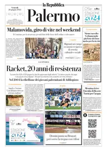 la Repubblica Palermo - 28 Giugno 2024