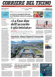 Corriere del Ticino - 14 Ottobre 2025