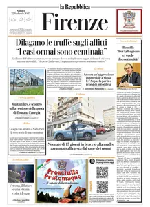 la Repubblica Firenze - 22 Febbraio 2025