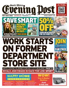 South Wales Evening Post - 7 January 2025