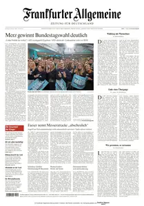 Frankfurter Allgemeine Zeitung  - 24 Februar 2025