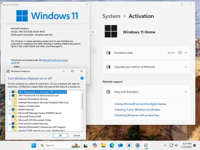 Windows 11 AIO 16in1 24H2 Build 26100.4652 (No TPM Required) Preactivated July 2025