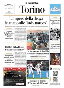 la Repubblica Torino - 14 Dicembre 2024