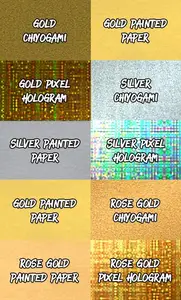 Silver & Gold Texture Styles for Photoshop