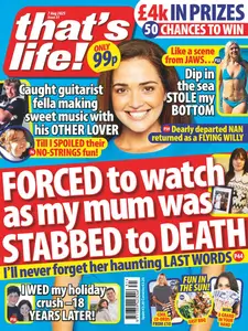 that's life! UK - 31 July 2025