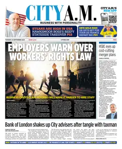 City A.M. - 10 September 2024